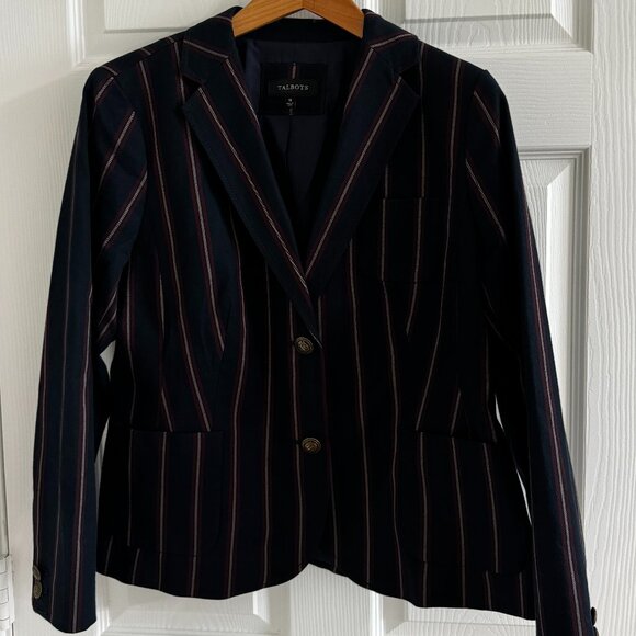 Talbots Women's Flattering Classic Blazer Jacket, Size 16 - Picture 2 of 13